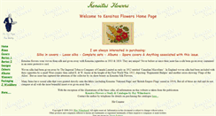 Desktop Screenshot of kensitasflowers.co.uk